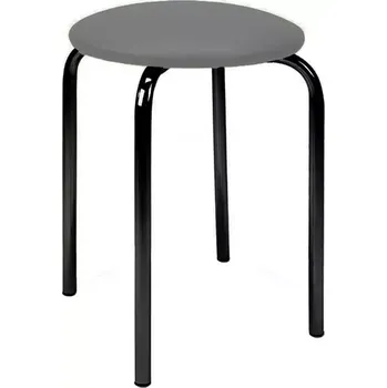 Jídelní set Taburetka Pino black/šedá