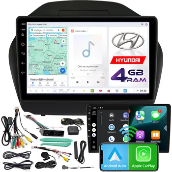 Auto Hi-Fi Autorádio NCS D9 Hyundai IX35 2009-2015 Android Navigace 4GB LTE