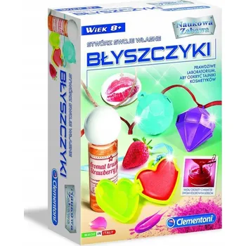 kreativní sada Clementoni Laboratoř na výrobu lesků a balzámů na rty