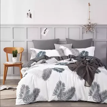 Povlečení Povlečení z bavlněného saténu ALBS-01341B 140x200 Lasher