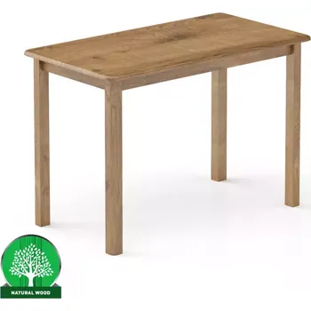 Jídelní stůl Stůl borovice ST104-120x75x60 dub