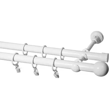 Garnýž II fi 19 bílá 220cm koule kolečko s žabkou