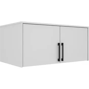 Šatní skříň Nástavec Skříň Bollate 2 bílá