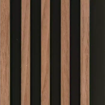 Obklad Lamelový panel MODERN LINE SLIM Wallnut Black 12x122x2650mm