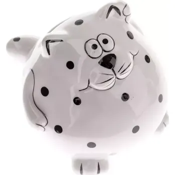 Keramický držák na ubrousky - kočka 11x8x7cm