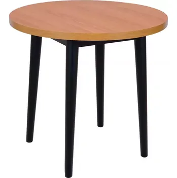 Jídelní stůl Stůl Gary 80 dub přírodní/černá