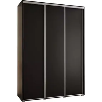 Předsíňová stěna Skříň 45 Canaris 1 200 černá/silver