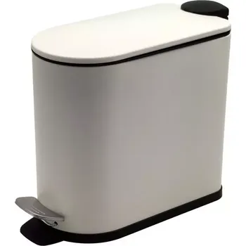 Odpadkový koš Odpadkový koš nášlapný 5L ftc2343a-5l bílý