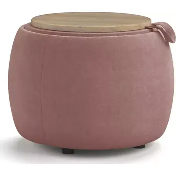 Sedací souprava Taburetka Fiord Rebel 7 růžová