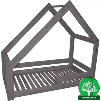 Ložnicová sestava Detská Postieľka Domek Grafit