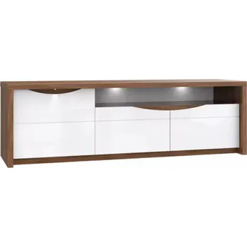 Obývací stěna Tv Stolek Saint Tropez 187cm Dub Sangallo/Bílý