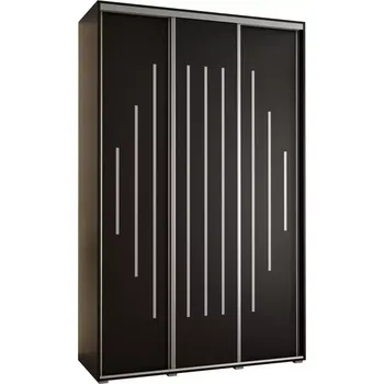 Předsíňová stěna Skříň 45 Canaris 12 170 černá/silver