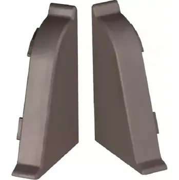 Kuchyňská skříňka Koncovka levá pro lištu k pracovní desce BL44 přírodní dřevo 126