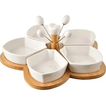 Dóza na potraviny Misky servírovací ORION Whiteline 5 misek