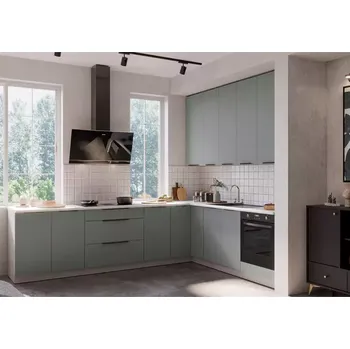 Kuchyňská linka Kuchyňská linka Aria SA/WH 260x230 cm bez kuchyňské desky