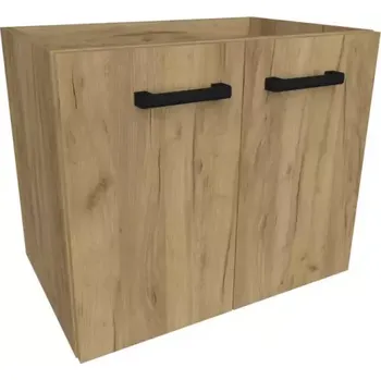 Koupelnový nábytek Skříňka pod umyvadlo Paris 60 cm zlatý dub