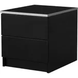 Noční Stolek Vista 40 cm Černá