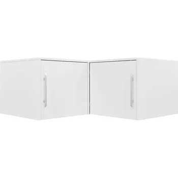 Šatní skříň Nástavec na rohovou skříň Bali bílá