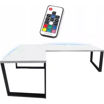 Kancelářská sestava Psací Stůl Roh. Loft Top Bílý 180x120x2,8 Model 1