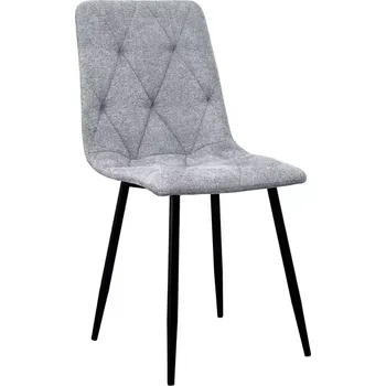 Jídelní set Židle Naomi tmavě šedá borg 08