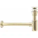 Sifon s výpustí klik-klak univerzální Rea A5692 zlatý