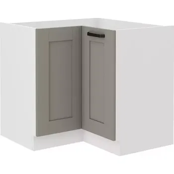 Kuchyňská Skříňka Luna Claygrey/BÍLÝ 90x90 Nd 2f Bb