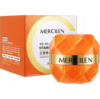 Pleťový krém MERCILEN Krém na Obličej s Pěti Formami Vitamínu C, hydratace – 50 g