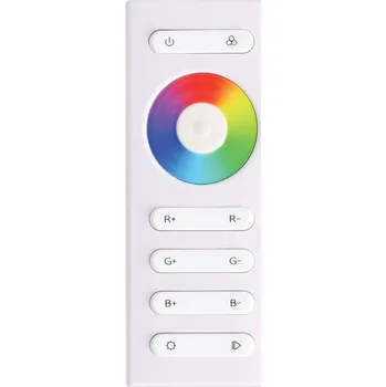 Ovladač světel MCLED Ovladač RF RGB 1 zóna řízení jasu a barevných režimů dálkový ML-910.546.22.0
