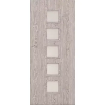 Interiérové dveře Posuvné dveře Vedi 5*5 90P dub stříbrný