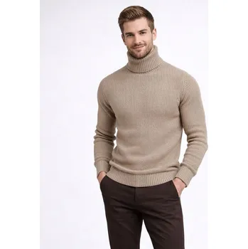 Pánský svetr Recea Pánský rolák Otre béžová M