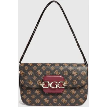 Kabelka Guess kabelka eko kůže hnědá