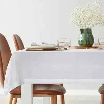 ubrus UBRUS ELEN 140 X 180 CM BÍLÝ