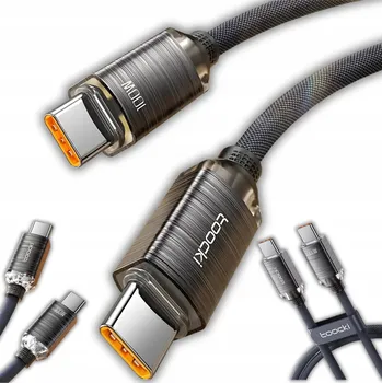 Datový kabel Kabel Belantro USB typ C - USB typ C 2 m šedý