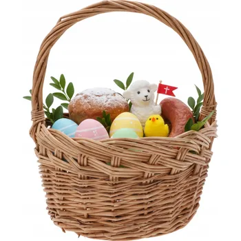 Nákupní košík Proutěný košík hnědý 1 ks