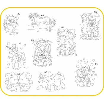 kreativní sada Radost v písku Startovací sada pro holky - jednodušší