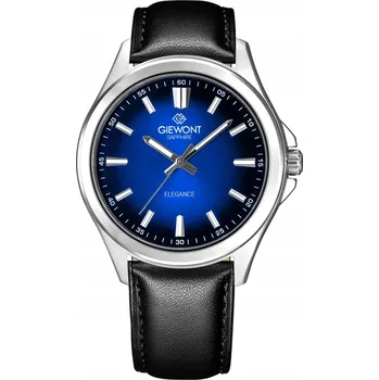 Hodinky Pánské Hodinky Giewont Elegance Sapphire Černo-modré GW5160-A3