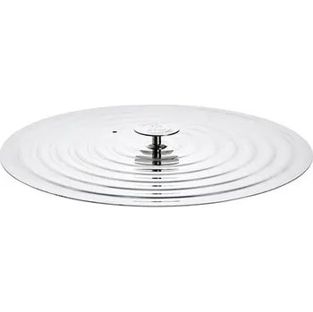 Poklice na hrnce de Buyer, 3460.04, průměr 30-32 cm, univerzální, nerezová, pro nízké pánve, zesílený profil