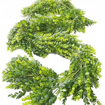 Velikonoční dekorace Girlanda z buxusu jarní velikonoční dekorace dekorace věnec 190 cm