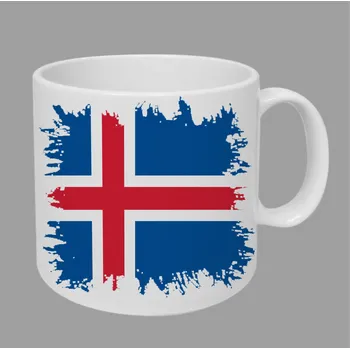 Moon River ISLAND hrnek s vlajkou obsah 330 ml