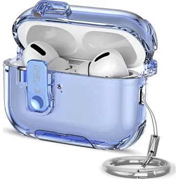 Náhradní kryt pro mobilní telefon Tech-Protect Bounce Cover pro Apple Airpods Pro 3 Mist Blue