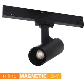 DomenoLED Reflektor spot do szyn magnetycznych UN5-L20 Micro Magnetic 3W 3000K černý