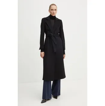Dámský kabát Vlněný kabát MAX&Co. 2428016034200 černá 99X, vel. 40