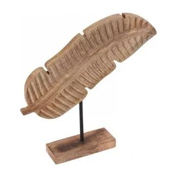 KOOPMAN, Dekorace dřevěné pírko