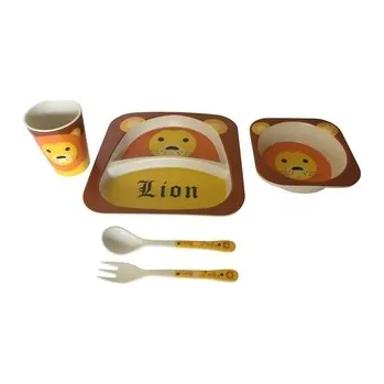 dětská jídelní sada DUE ESSE, Dětská jídelní sada LEV, 5 dílná