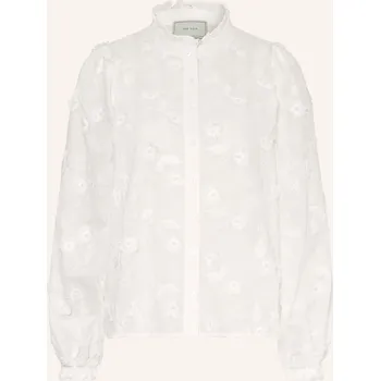 Dámská halenka Neo Noir Dámská Blůza Oda S Volánky, bílá, 34