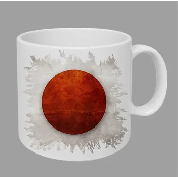 Moon River JAPONSKO hrnek s vlajkou obsah 550 ml