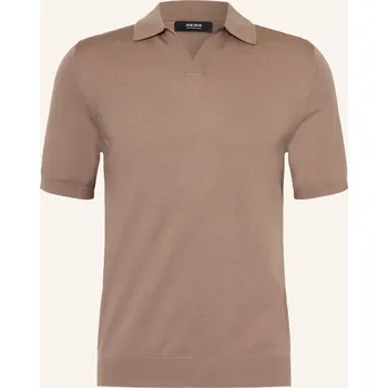 Pánská košile Reiss Pánské Pletené Polo Tričko Duchie Z Merino Vlny,...