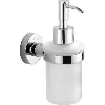 Dávkovač mýdla kielle Oudee - Dávkovač mýdla s držákem, matné sklo/chrom 40102030
