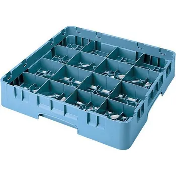 přísavka na sklo Cambro Koš Camrack 16 pozic, výška sklenice 13,2 cm - Tyrkysová| TOM, R-16S434-414