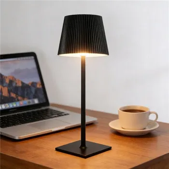 Lampička LED stolní lampa minimalistická, nabíjecí TYPE-C 4000mAh, 2 výšky